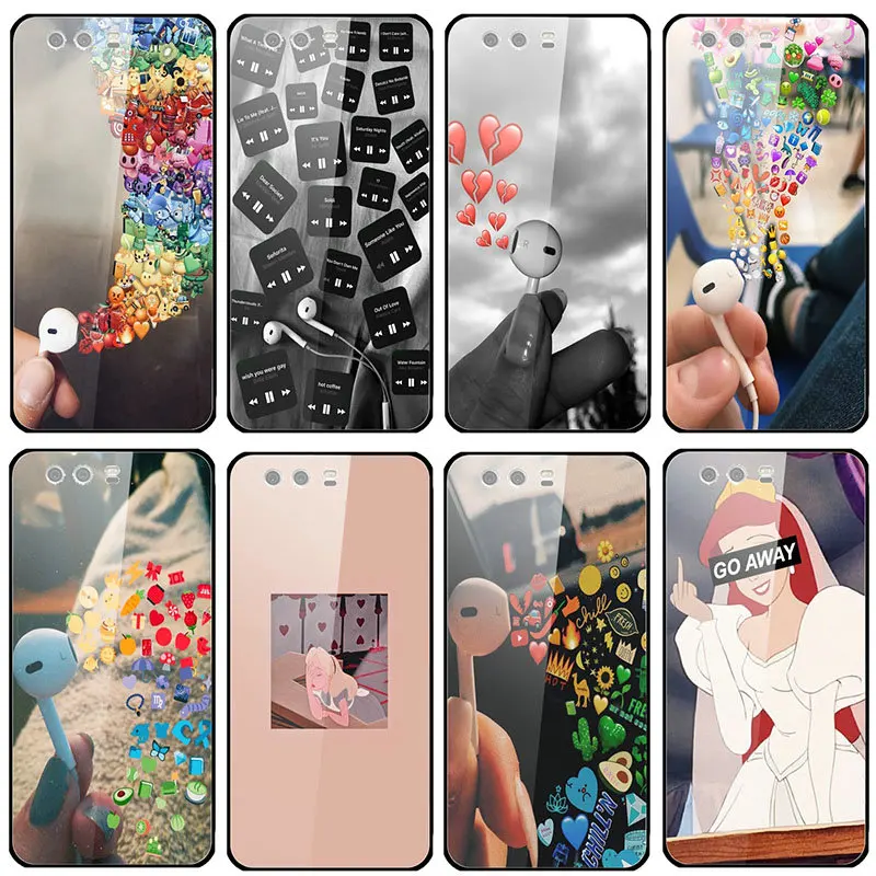 Белоснежные обои для Huawei Mate 20 Y6 Y9 Honor 8X 8 8A 9 10 P20 P30 Plus Lite Pro 2018 2019 чехол из закаленного