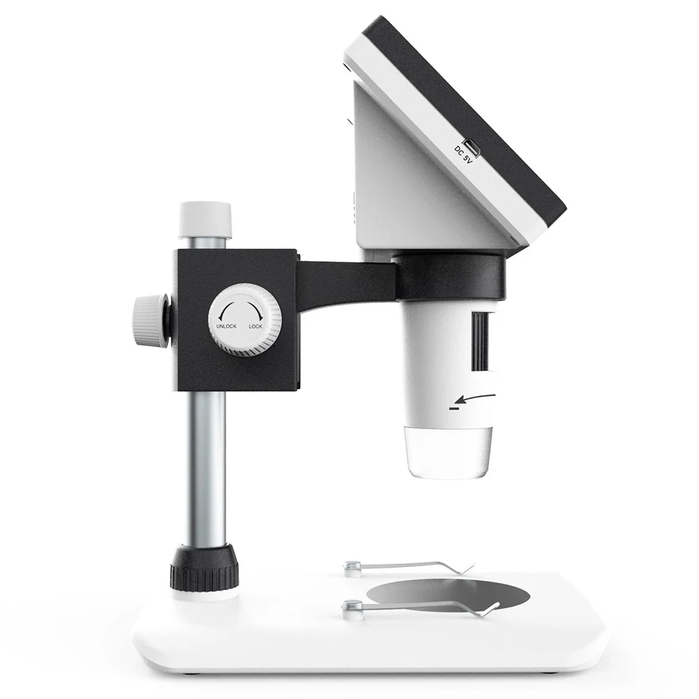 

4.3inch 1000X Digital Video USB Charging Electronic Microscope LCD Screen Camera Soldering For PC Desk Phone Repair 1080P HD Lab