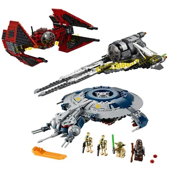 

New Star Wars Y Wing Tie Fighter Figure lepining 75240 Building Blocks Brick Toy For Children 75249 75254 75250