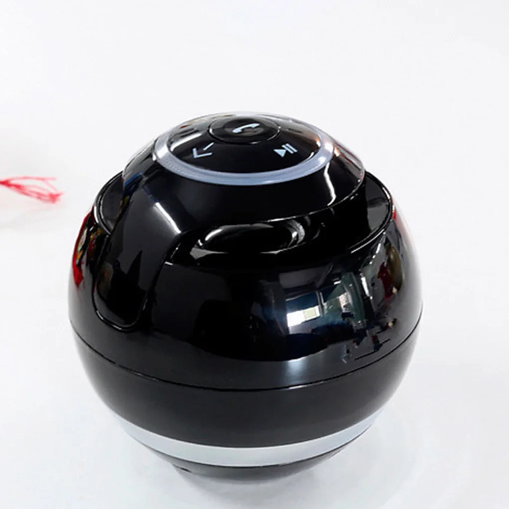 Мини Bluetooth беспроводной стерео динамик смартфон планшет ноутбук светодиодный светильник круглый шар Hands-free портативный звуковой ящик