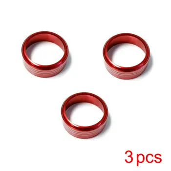 

3pcs Knob Covers Climate Control Knob For Subaru Impreza WRX/STi Replaces Parts