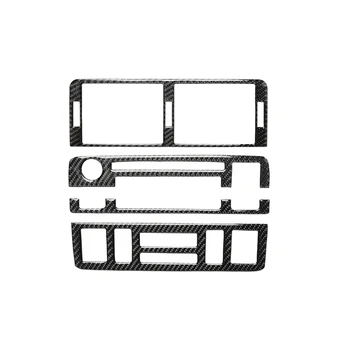 

Interior Center Frame trim Decal Accessory Carbon Fiber AC & CD Sticker