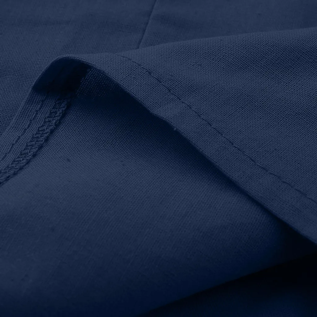 Блузка женская с длинным рукавом Хлопок Лен кафтан Женские топы и блузки Boho Женская мешковатая блузка рубашка женские топы, блузы Mujer