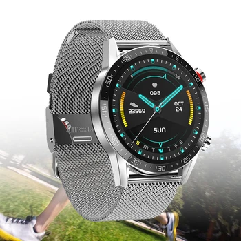 

2020 Smart Watch Men Bluetooth Call ECG PPG Measurement Sport Smartwatch Blood Pressure Heart Rate Push Message For Android IOS