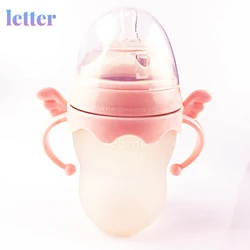 Baby Feeding Bottle Plastic Handles Anti-lost Strap Holder for Comotomo bottle handle Angel handle Wing grip