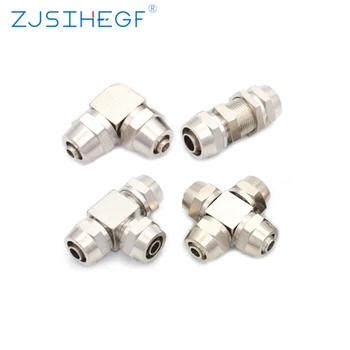 

PV PE PM PZA Copper Material Pneumatic Air Quick Connector Screw Quick Connectors Fitting For Hose Tube OD 4 6 8 10 12 14 16MM