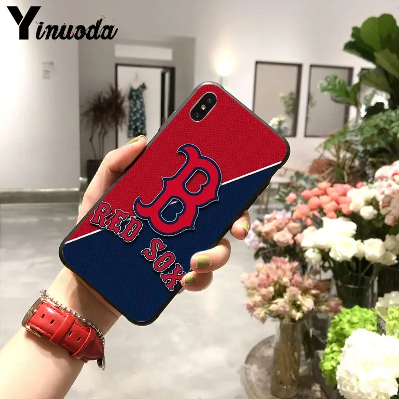 Yinuoda New York Yankees Boston Red Sox бейсбольный Телефон чехол для iphone 8 7 6 6S Plus 5 5S SE XR X XS MAX 11pro max Coque Shell