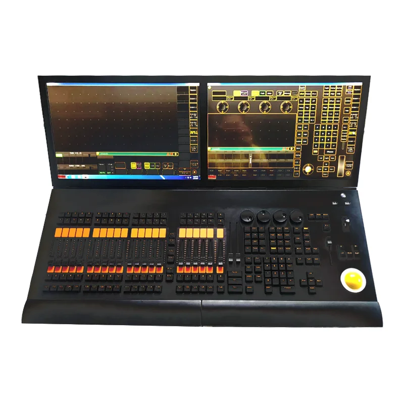 Профессиональный контроллер освещения сцены grand ma 120G SSD/ 8G RAM Grand MA2 консоль dmx512 2x19