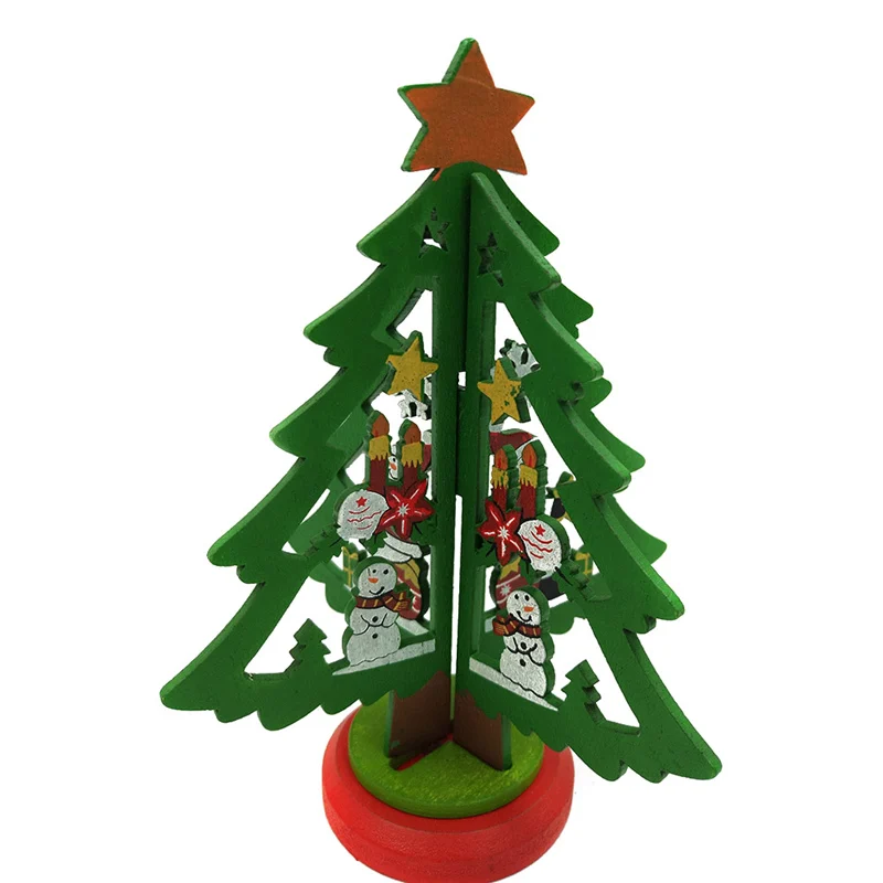 Мини-елка, праздничные украшения для дома, офиса, вечерние украшения для стола, Декор, новогодние подарки