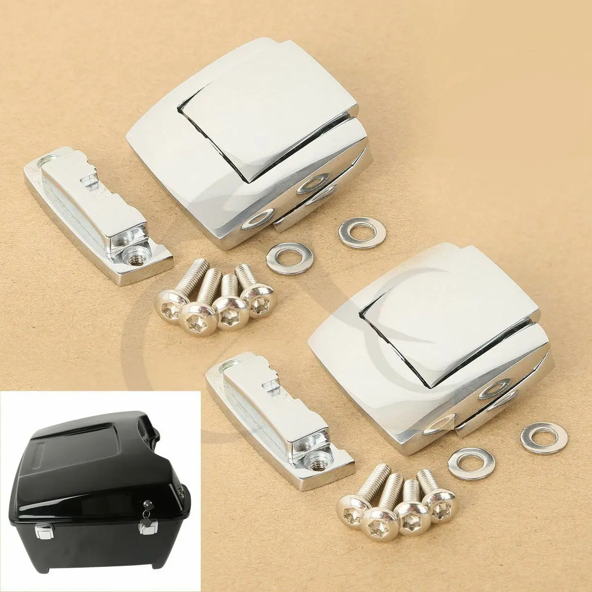 Мотоциклетная бритва King Pack защелка для Harley Tour Pak Touring Road Electra Glide Ultra Razor FLHX FLTR 1980 2013 12