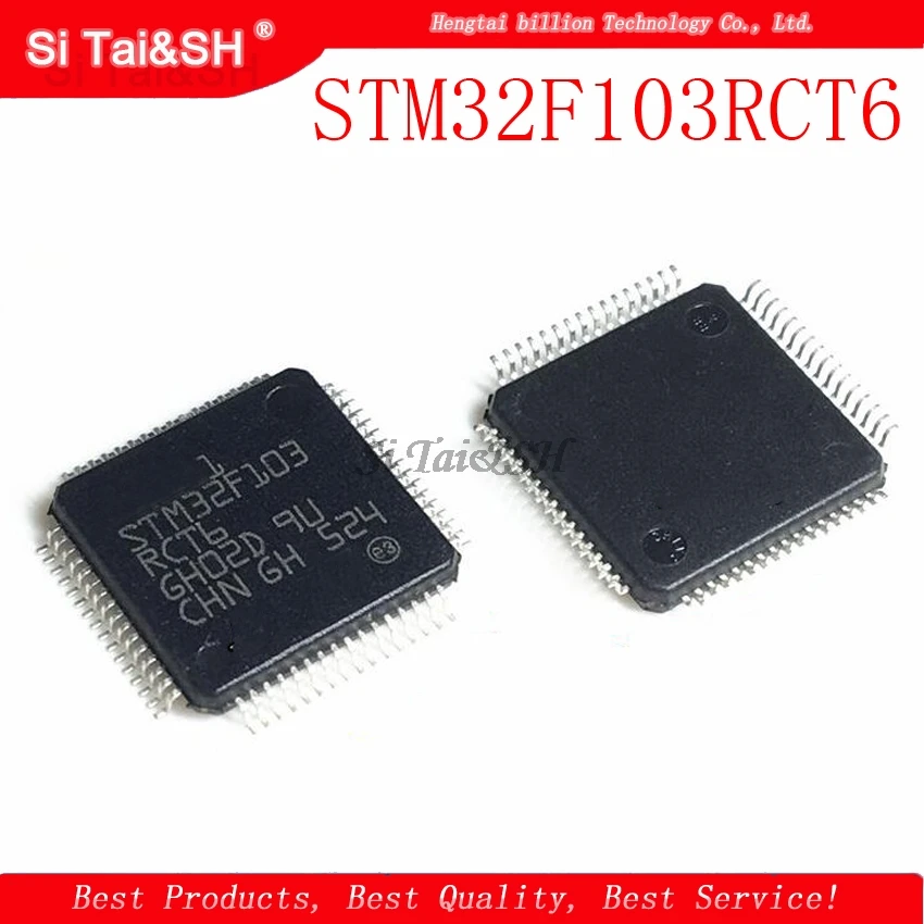 2 PCS GD32F103RCT6 LQFP64 GD32F103 RCT6 32-bit general purpose MCU