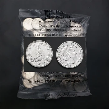 

Gibraltar 5p 2003 100% Real Original Coin Uncirculated Unc Collect Coins