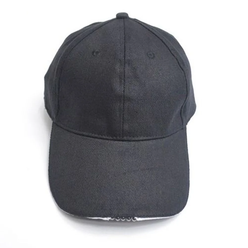 

Outdoor Night Lighting Fishing Cap Adjustable LED Light Caps Battery Powered Hat