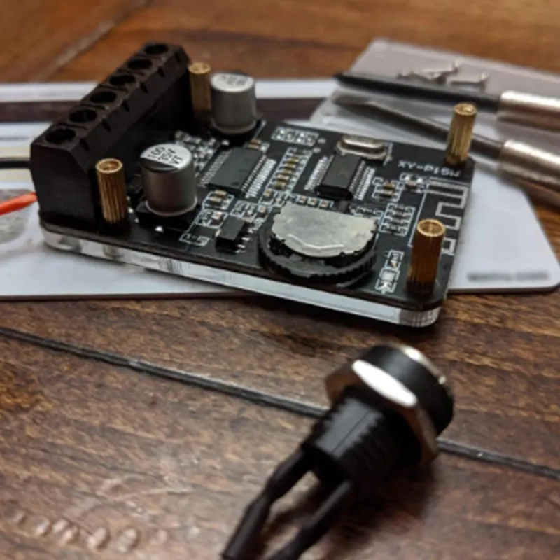 Рисунок 5 - Плата стереоусилителя мощности с Bluetooth