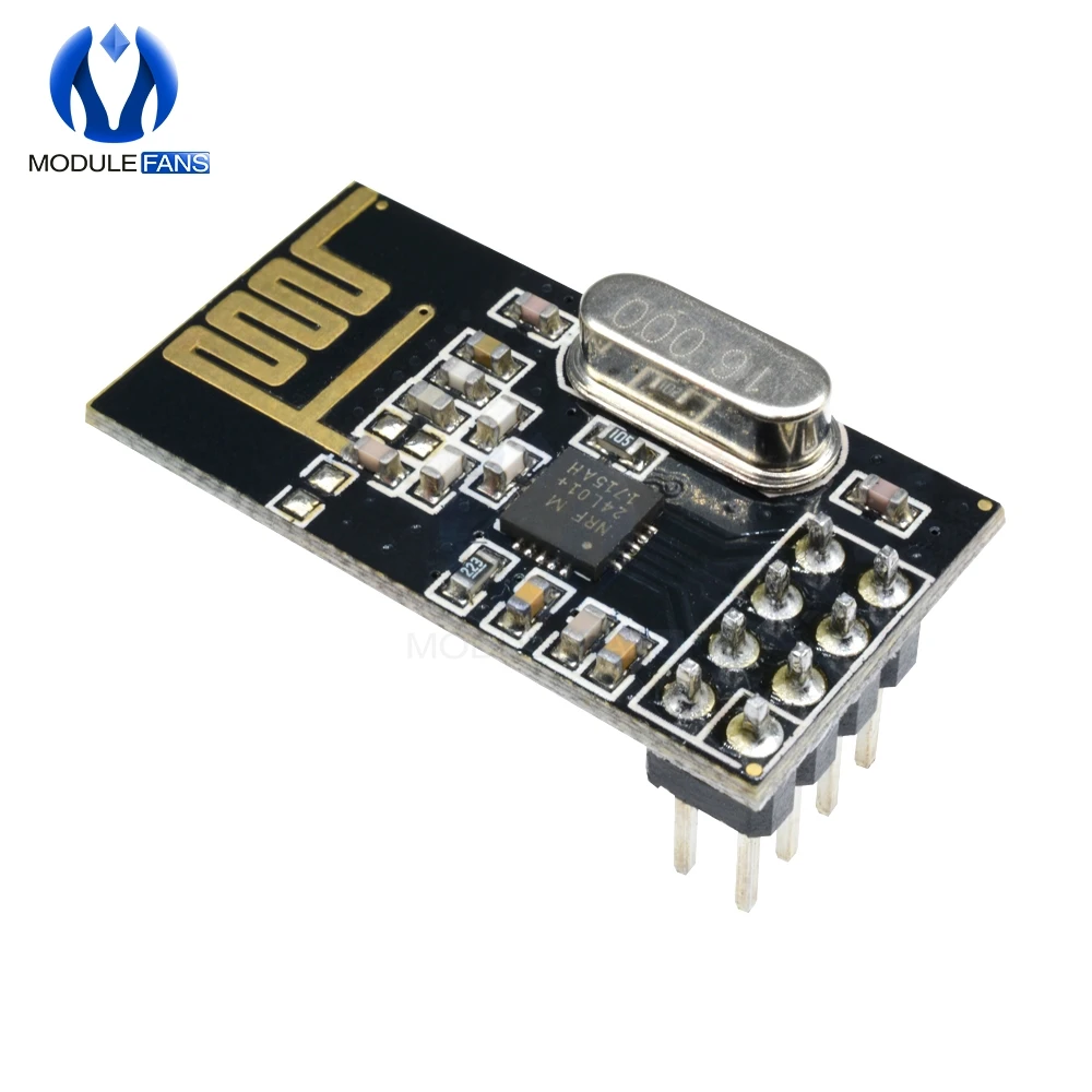 5 шт. NRF24L01+ 2,4 ГГц антенна беспроводной приемопередатчик модуль плата для Arduino микроконтроллер антенна беспроводной модуль приемопередатчик