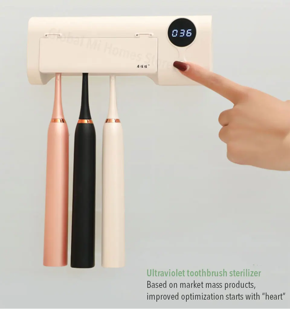 Xiaomi Youpin JJJ ультрафиолетовая зубная щетка стерилизация дезинфектор подходит для SO WHITE Oclean Dr Bei всех типов зубных щеток