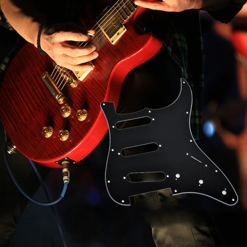 

ST Electric Guitar Pickguard Scratch Plate for Strat Stratocaster Modern Style Pick Guard Guitar Accessories