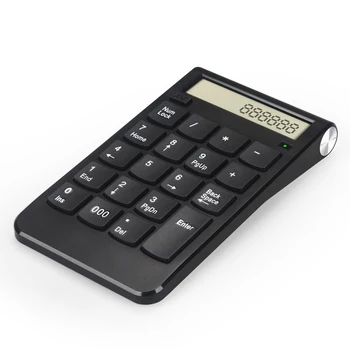 

Mini Number Keyboard 2.4G Wireless USB Plug and Play Portable with Display Screen SP99