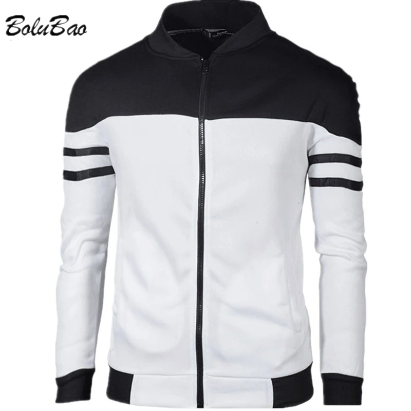 

Куртка BOLUBAO мужская на молнии, Повседневная модная тонкая флисовая куртка с подбором цветов, на весну-осень