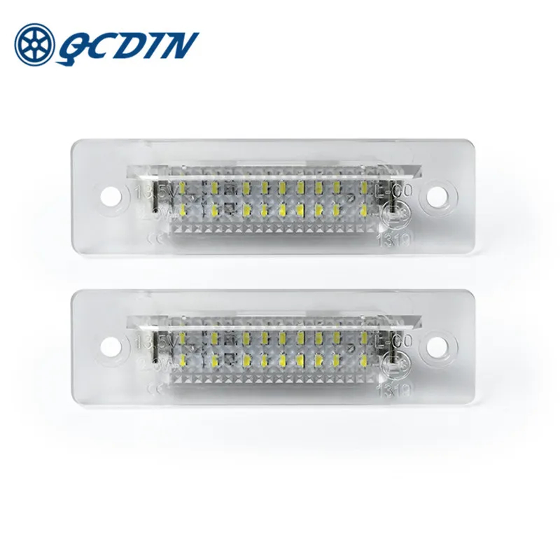 Qcdin Per Porsche Led Lampada Targa Bianco 12V 6000K Per Porsche 964 968 986 993 996 996T Gt3-1Number Targa Ligts