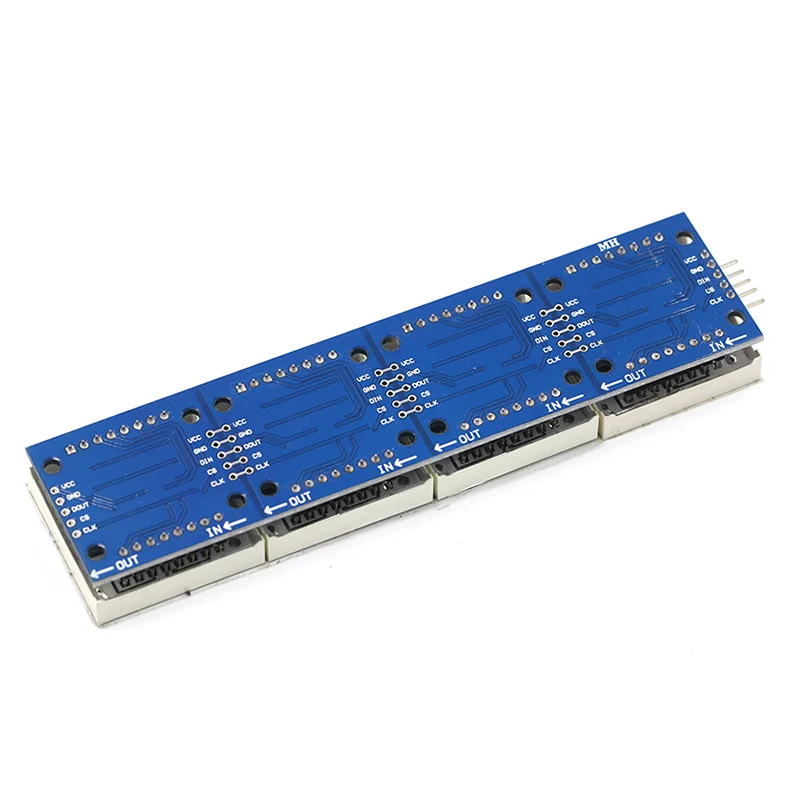 MAX7219 матричный модуль для микроконтроллера Arduino 4 в одном дисплее с 5P линией