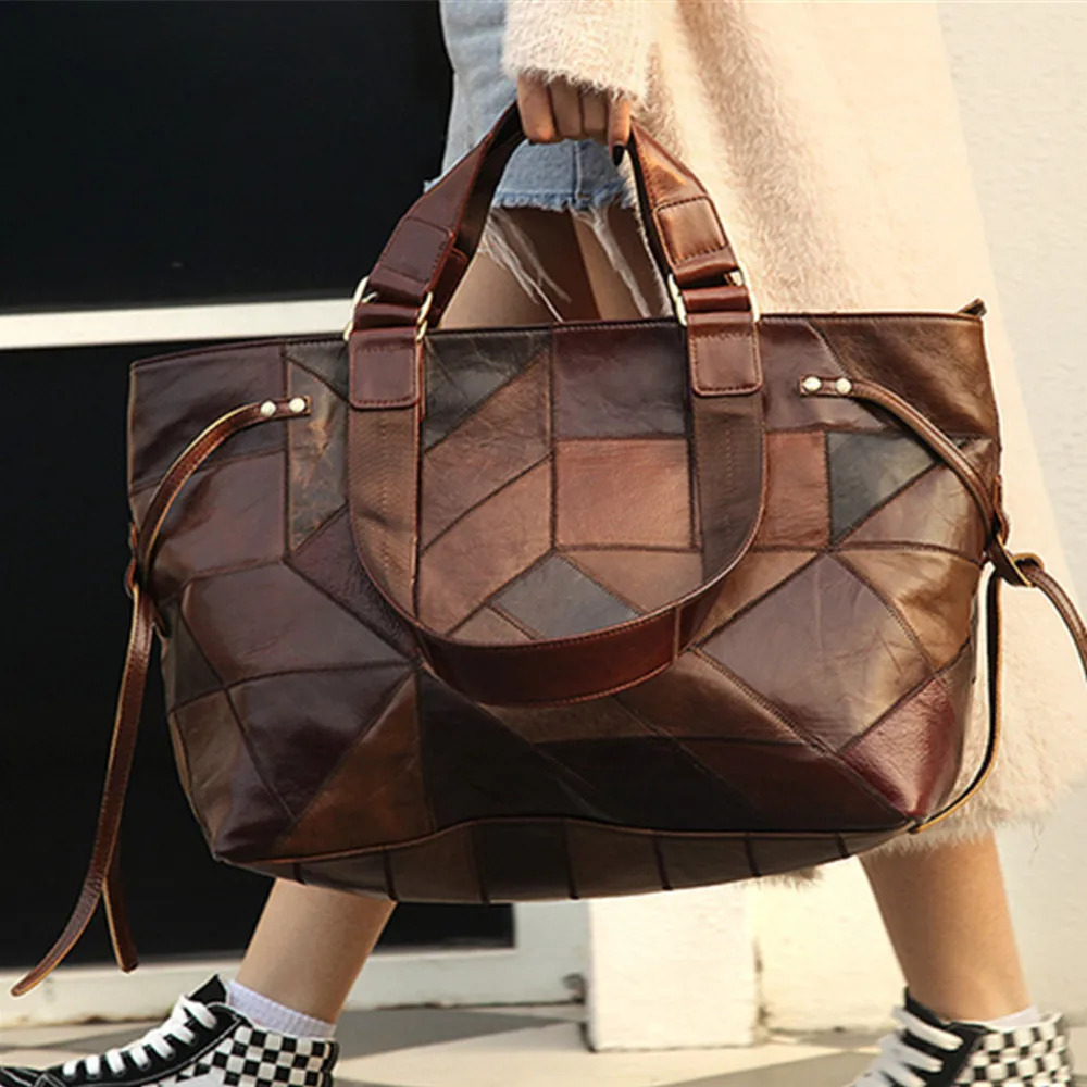 

Luxury Handbags Women Bags Designer Genuine Leather Shoulder Bags for Women New Large Ladies Crossbody Purse