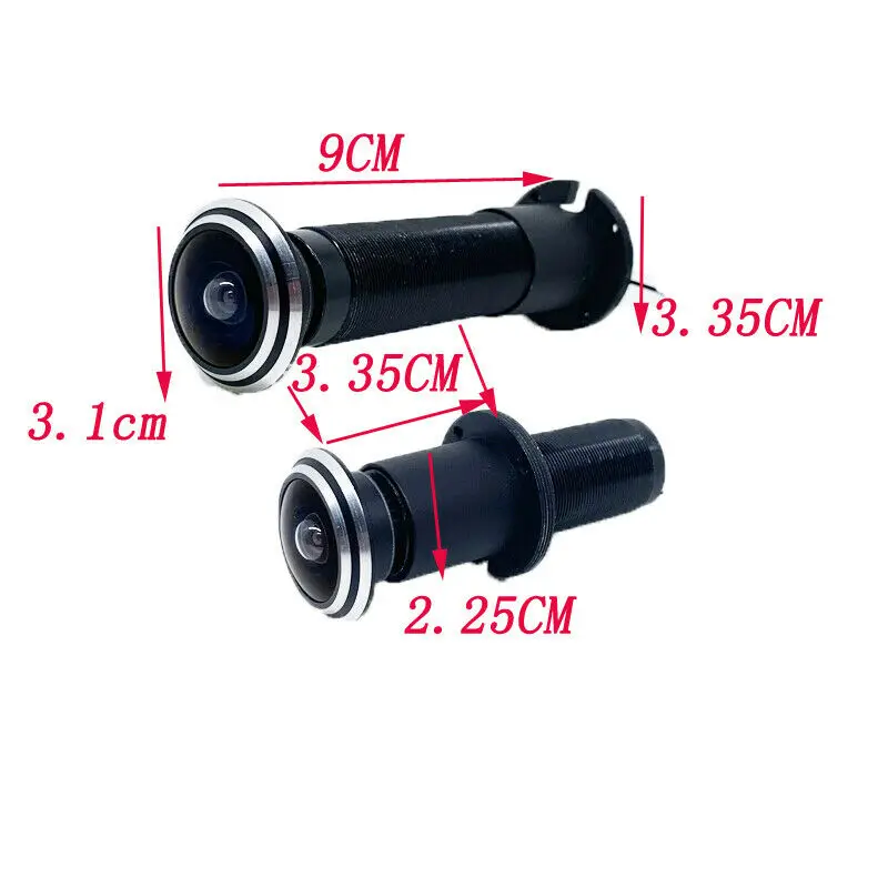 H.265 sony IMX307 1080P P2P Onvif глазок дверной глазок отверстие камера с аудио IP наблюдения 1,78 мм объектив рыбий глаз телефон Удаленный просмотр