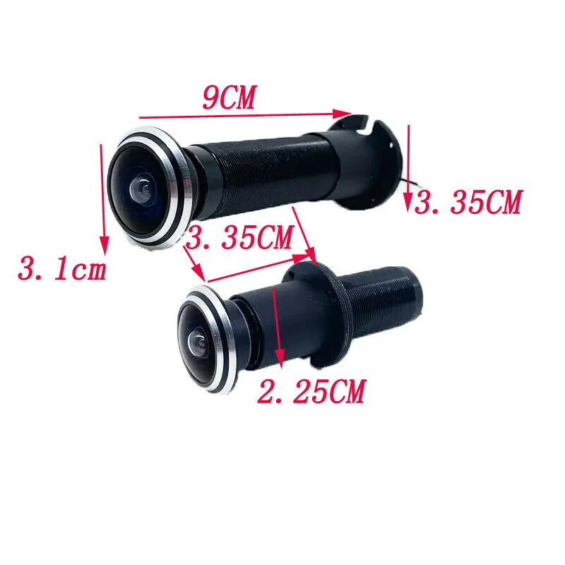 H.265 Sony IMX307 1080P P2P Onvif камера с отверстием для глазка двери аудио IP камерой