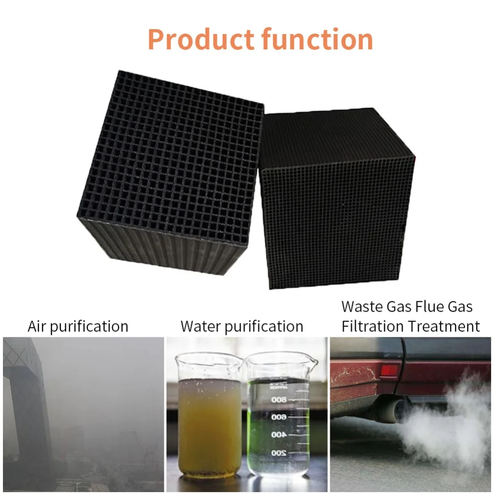 Аквариумный фильтр очиститель воды куб ультра сильная фильтрация абсорбция жимолости активированный уголь блок Filtre аквариум