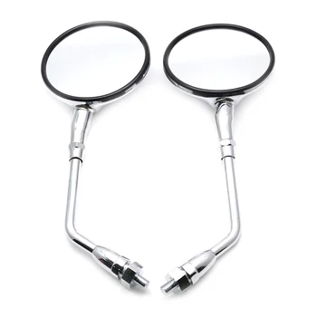 

Chrome Motorcycle Side Mirrors For Honda GL1100 GL500 GL650 CX500 CB650 VT110