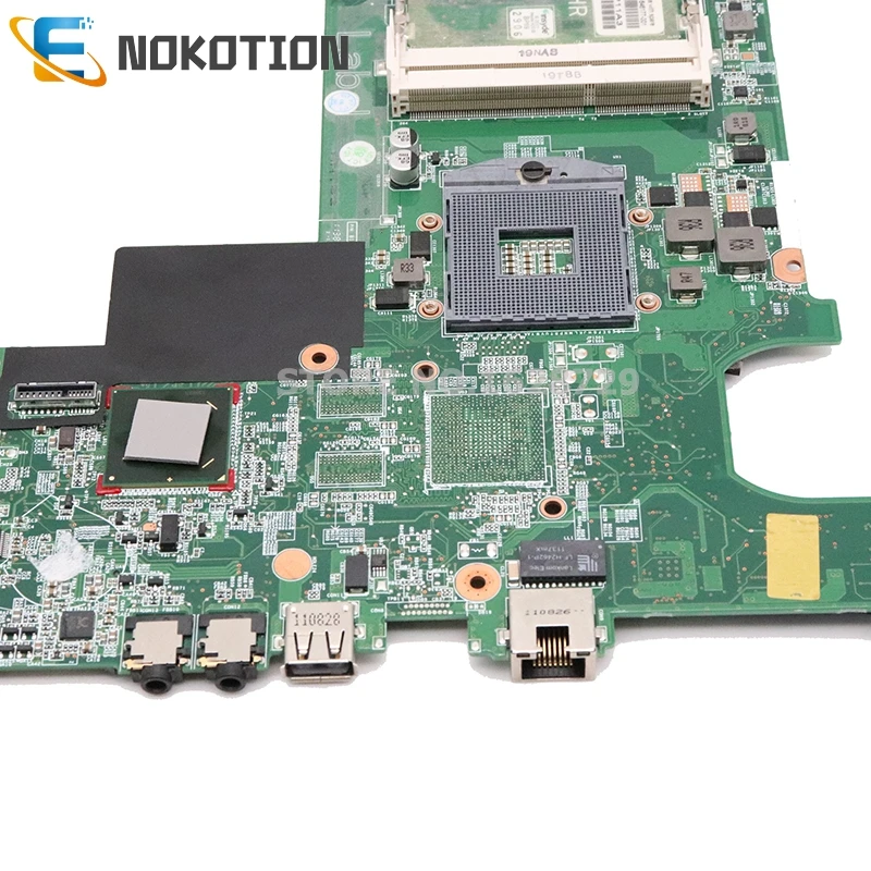 NOKOTION материнская плата для ноутбука hp 2000 CQ43 CQ57 основная плата HM65 GMA HD DDR3 646177-001 полностью протестирована