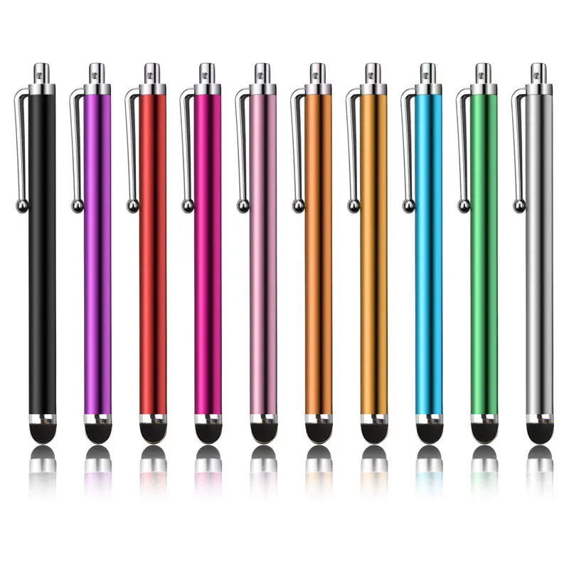 10Pcs/lot Universal Stylus Pen for Apple iPad iPhone Tablet Drawing Capacitive Screen Touch Mobile Phone Accessories | Компьютеры и
