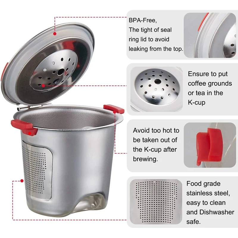 K Cups Fit for Keurig Coffee Maker 