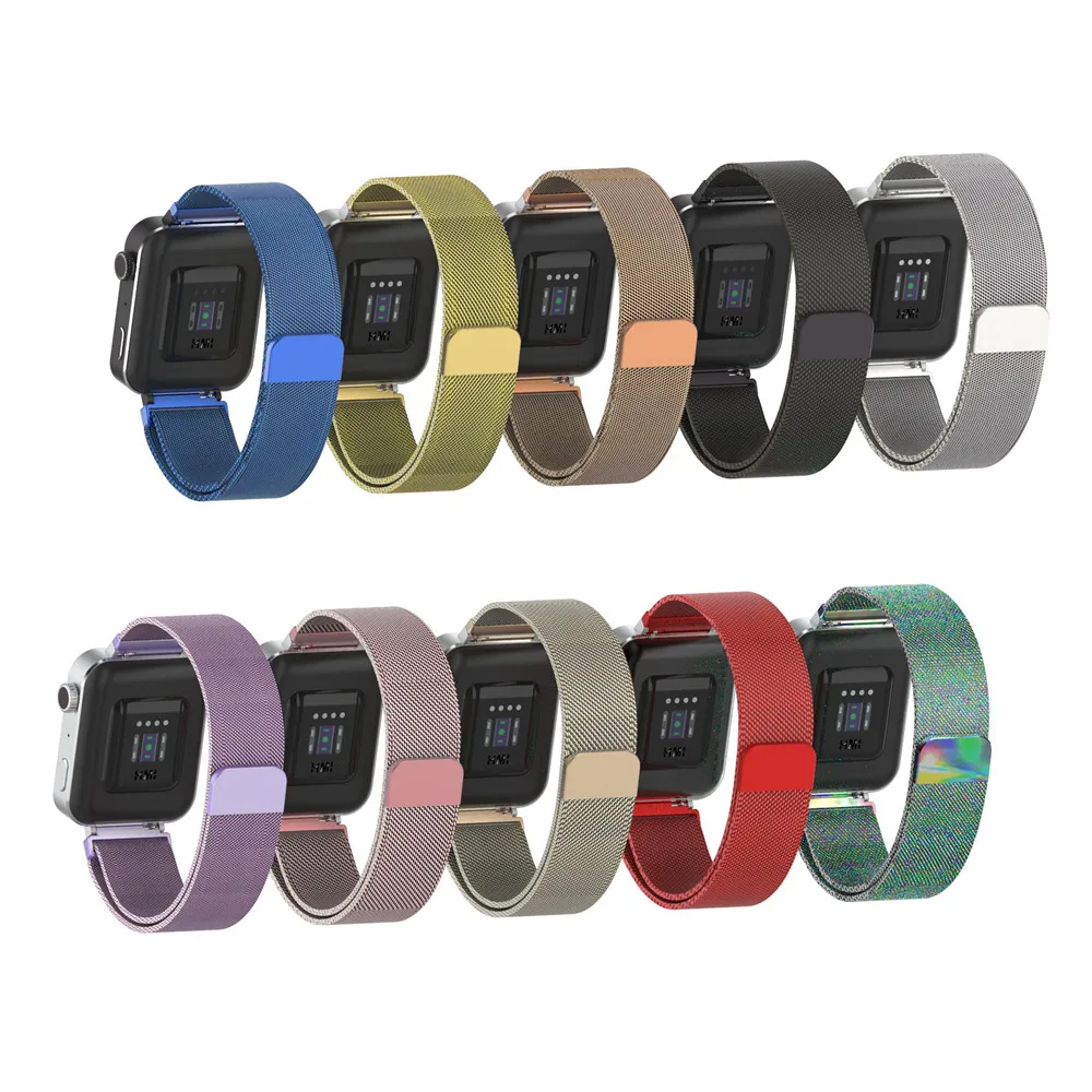 Mi lanese Loop band для Xiao mi smart watch, классический сменный Браслет из нержавеющей стали, браслет для mi Watch, аксессуары для ремешка