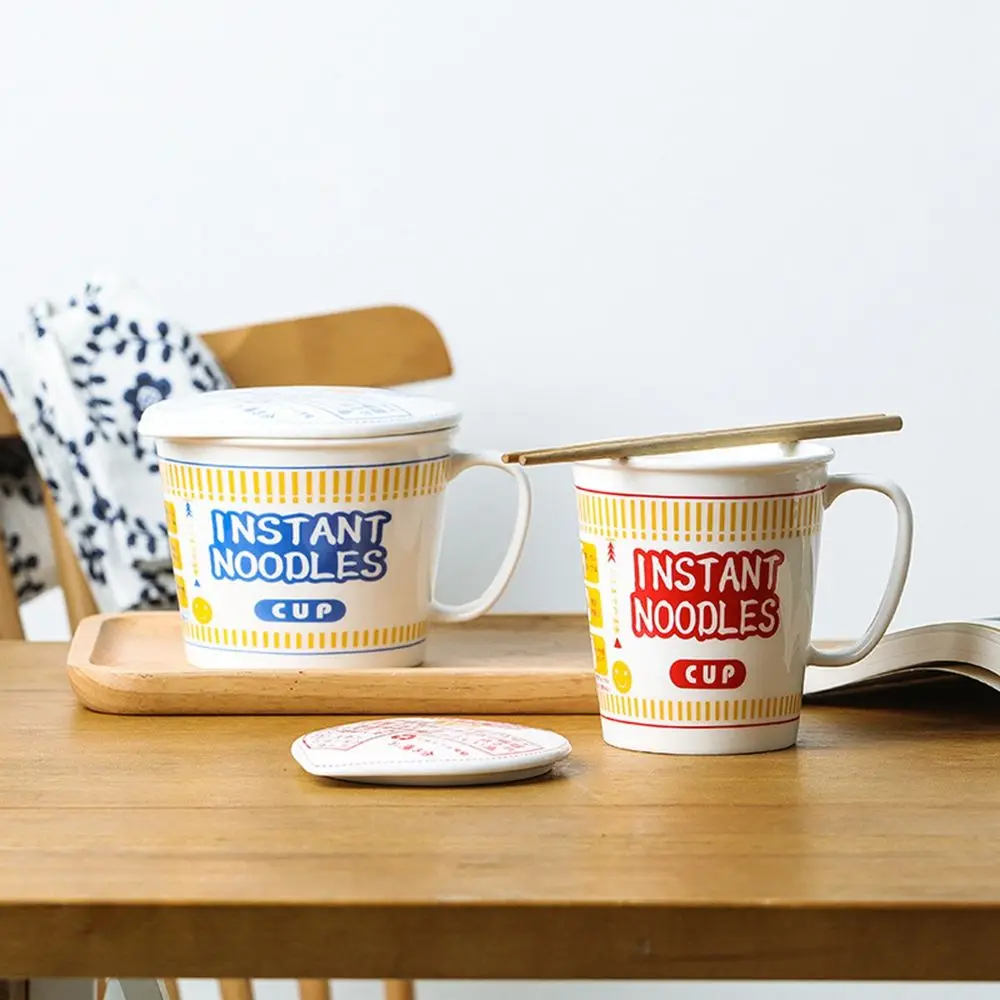 Creative Handle Dormitory Office Ramen Household Instant Noodle Breakfast Soup Bowl Cup Lunch Box Food Container | Дом и сад