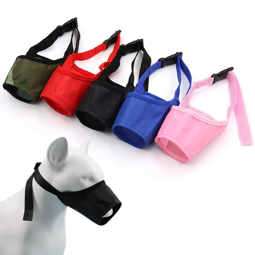 7 Sizes Dog Mouth Muzzle Barking Pet Products Accessories Dog Muzzle Mask For Pitbull Anti Bark Bite For Large Small Medium