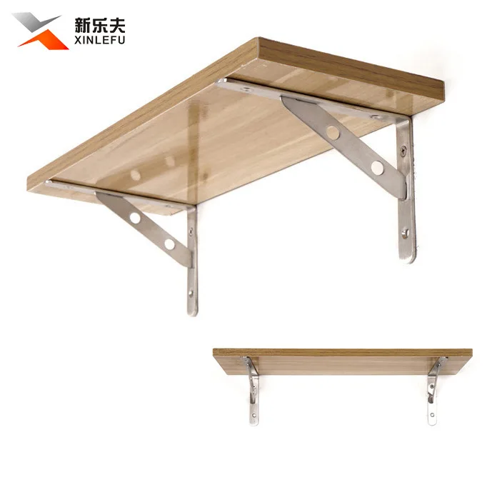 

Stainless Steel Bracket Load-Bearing Mounting Bracket Shelf Bookshelf A- line Partition Storage Shelf Wall Hangers Laminates Dir