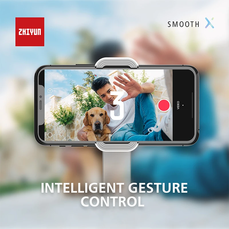 Селфи палка ZHIYUN SMOOTH X штатив для смартфона гиростабилизатор с Bluetooth регулируемый 2