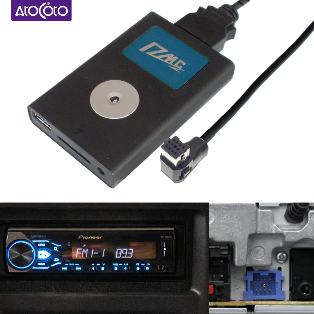 Auto DMC Digital CD Wechsler Bluetooth-kompatibel USB SD Stick