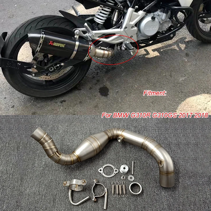 Для BMW G310GS G310R G 130 GS R G310 310GS 310R 2017 2018 аксессуары для мотоциклов выхлопной контакт