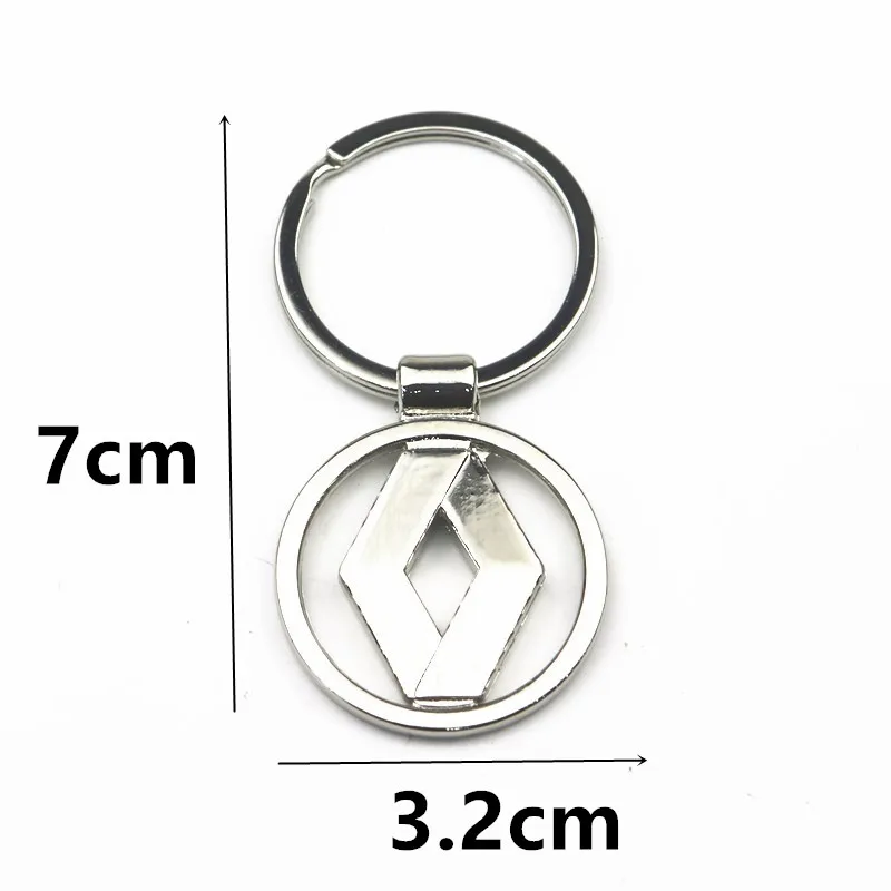 for Renault 3D металлический автомобильный брелок для Renault, 1 шт., модный бренд, новинка, товары для авто, эмблема Renault, брелок, Рейнолдс, автомобильные аксессуары цепочки для ключей - Название цвета: for Renault