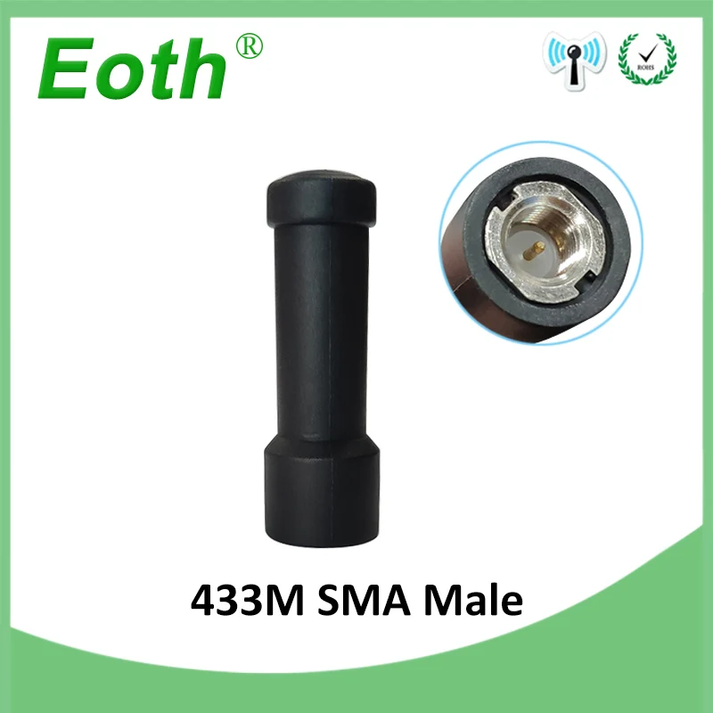 

1pcs 433 MHz Antenna 2~3dBi SMA Male Connector Mini Size 433MHz antena directional antenne for wireless Lorawan watermeter 433m