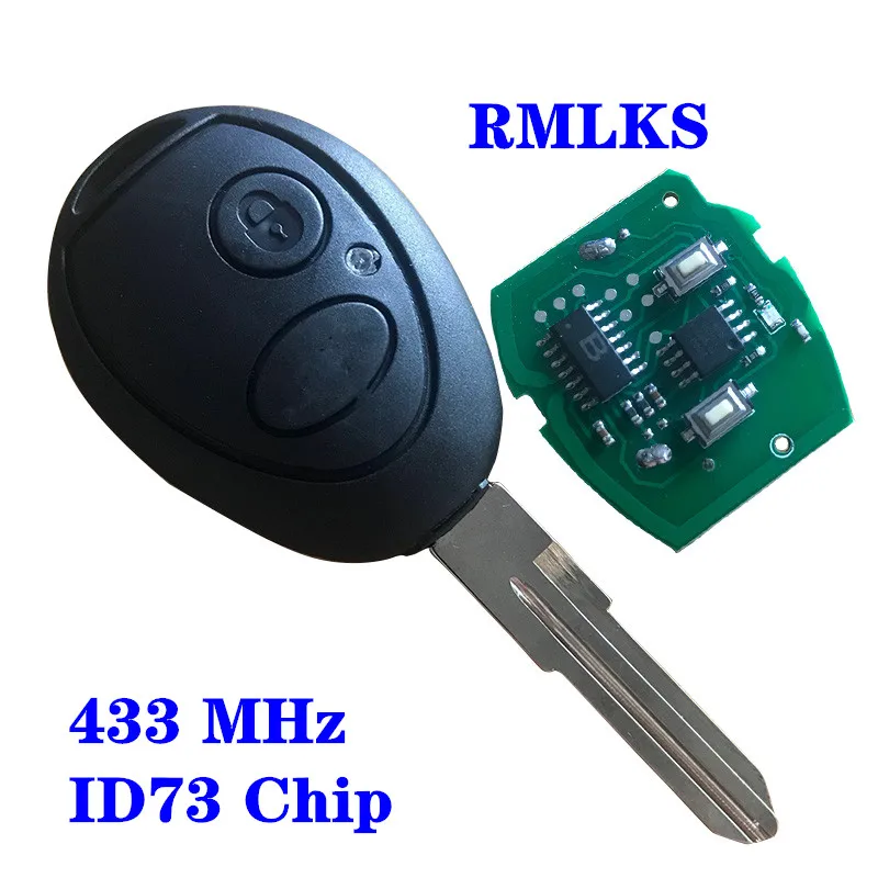 Keless Fob Chiave A Distanza Di Chiave Dell'Automobile Kit Di Riparazione Interruttori Misura Per Land Rover Discovery 2 Td4 Td5 Rover 75 A Distanza C