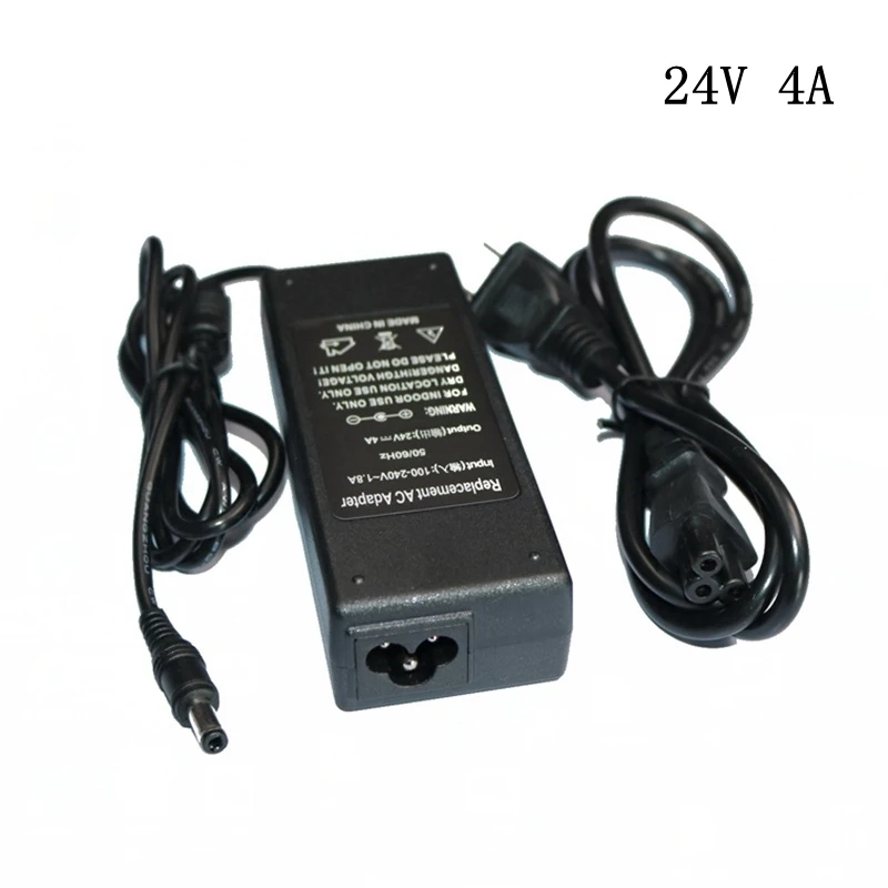 Адаптер питания DC 24 В 1A 2A 3A 4A 5A 6A вход AC100-240V выход DC24V светодиодные полосы освещения Трансформаторы ЕС США AU Великобритания разъем