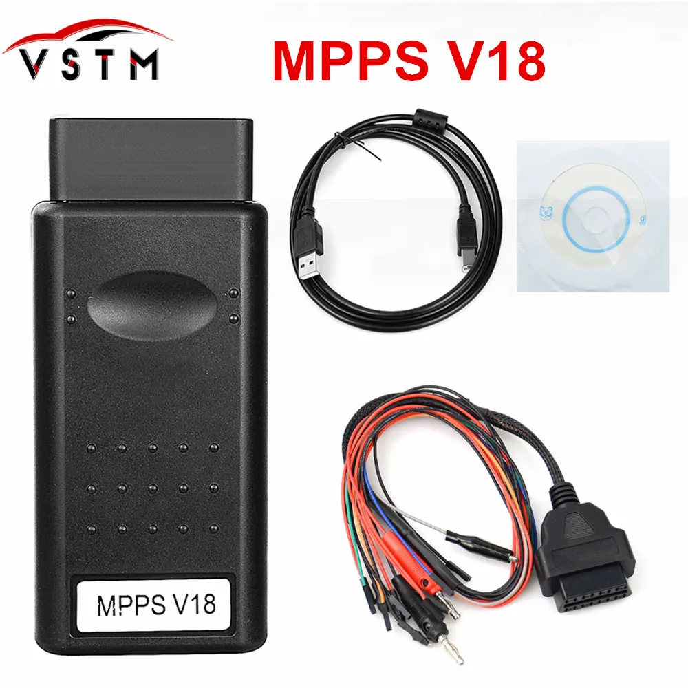 Новинка MPPS V18.12.3.8 MAIN + Tricore Multiboot с непрерывным тросом V18 ECU чип сканер для настройки
