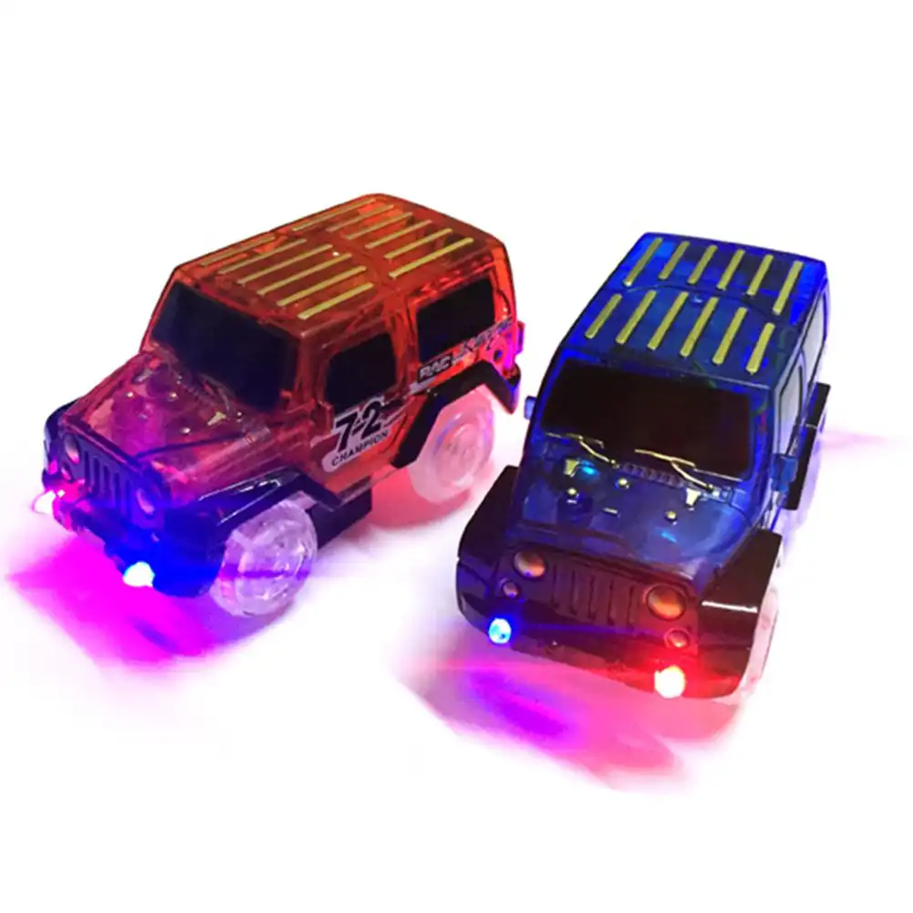 light up tracks car