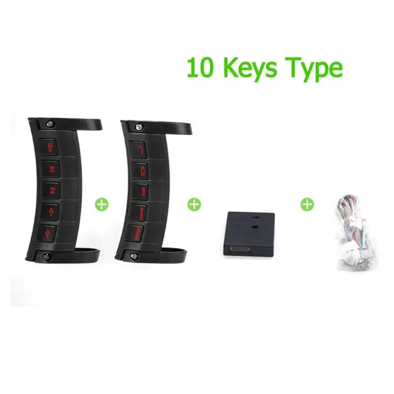 2 шт. светящиеся беспроводные контроллеры рулевого колеса для автомобиля DVD навигации