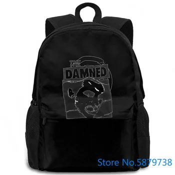 

The Damned - Tour 1977 Retro White - BRAND NEW Original Male Hipster women men backpack laptop travel school adult