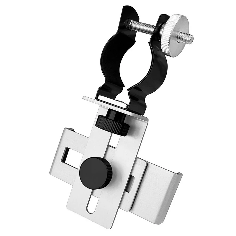 

Metal Phone Adapter for Microscope Binocular Spotting Scope Monocular Telescope Connector Cellphone Holder