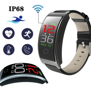 

Ck11c Color Screen Sports Watch Waterproof IP68 Heart Rate Blood Pressure Watch Sleep Tracker Bluetooth Smart Fitness Watch